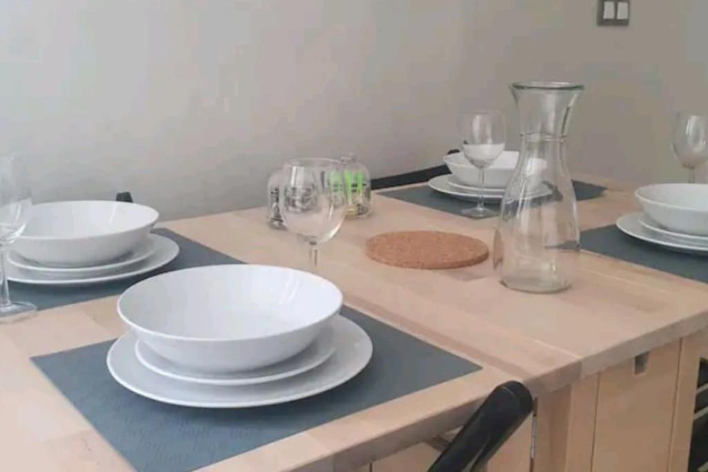 Très bel appartement en face du parc, près du Novotel Mohammedia Esterno foto